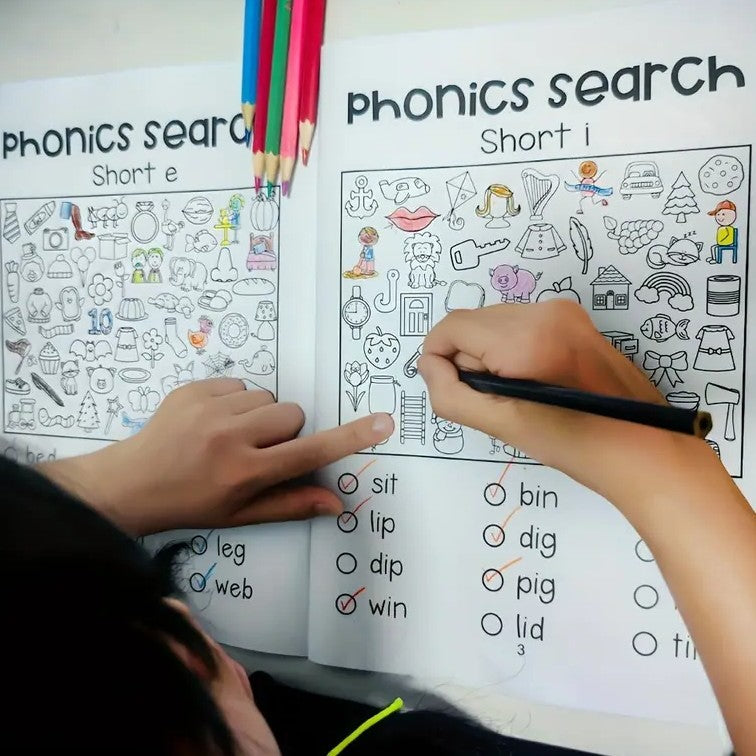 Colorful Word Search Workbook