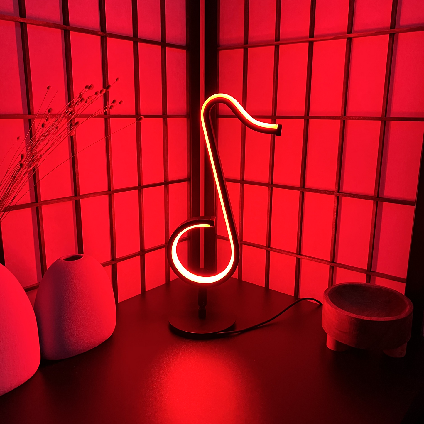 Smart Music Note LED Lamp