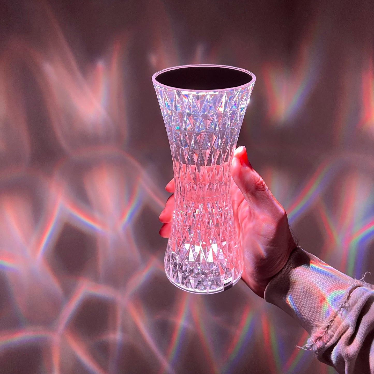 RGB Diamond Crystal Lamp