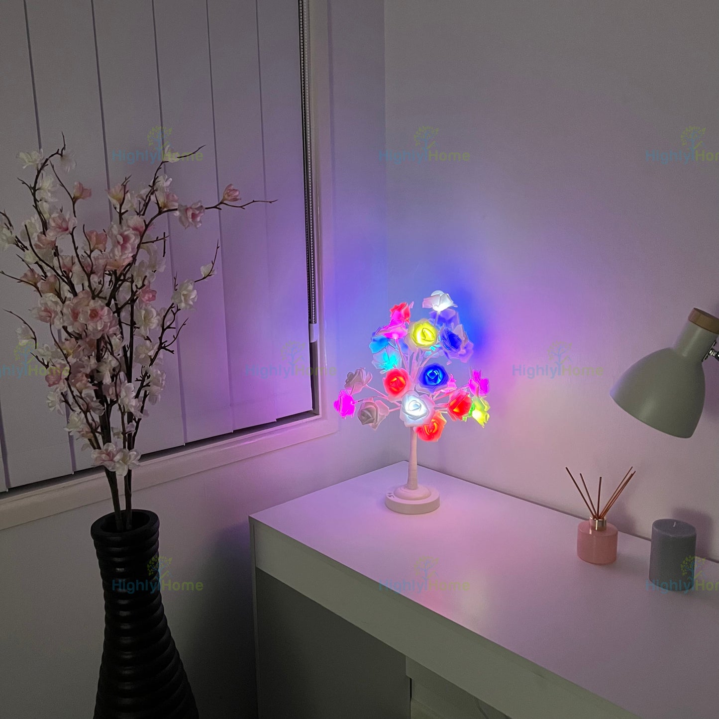 Blooming Rose Lamp