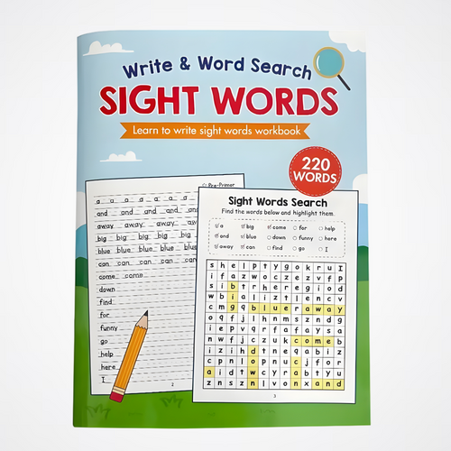 Sight Word Handwriting Practice Book
