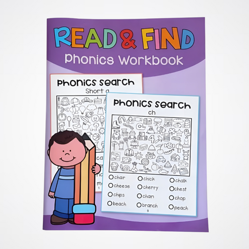 Colorful Word Search Workbook