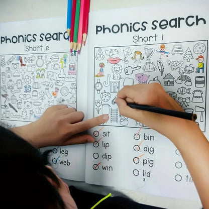 Colorful Word Search Workbook