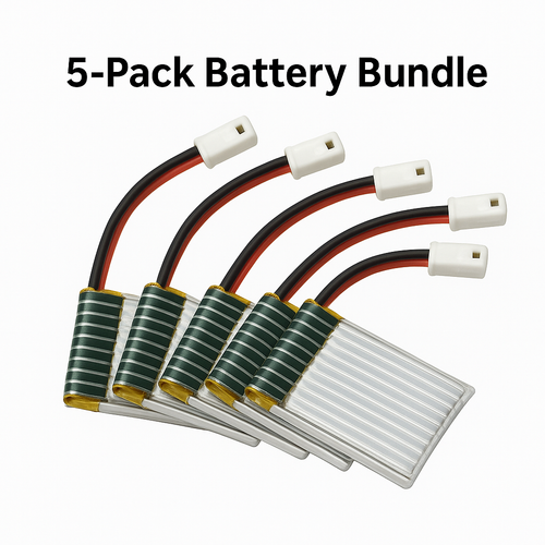 5 Pack Extra Batteries for SkyRacer™ RC Jet