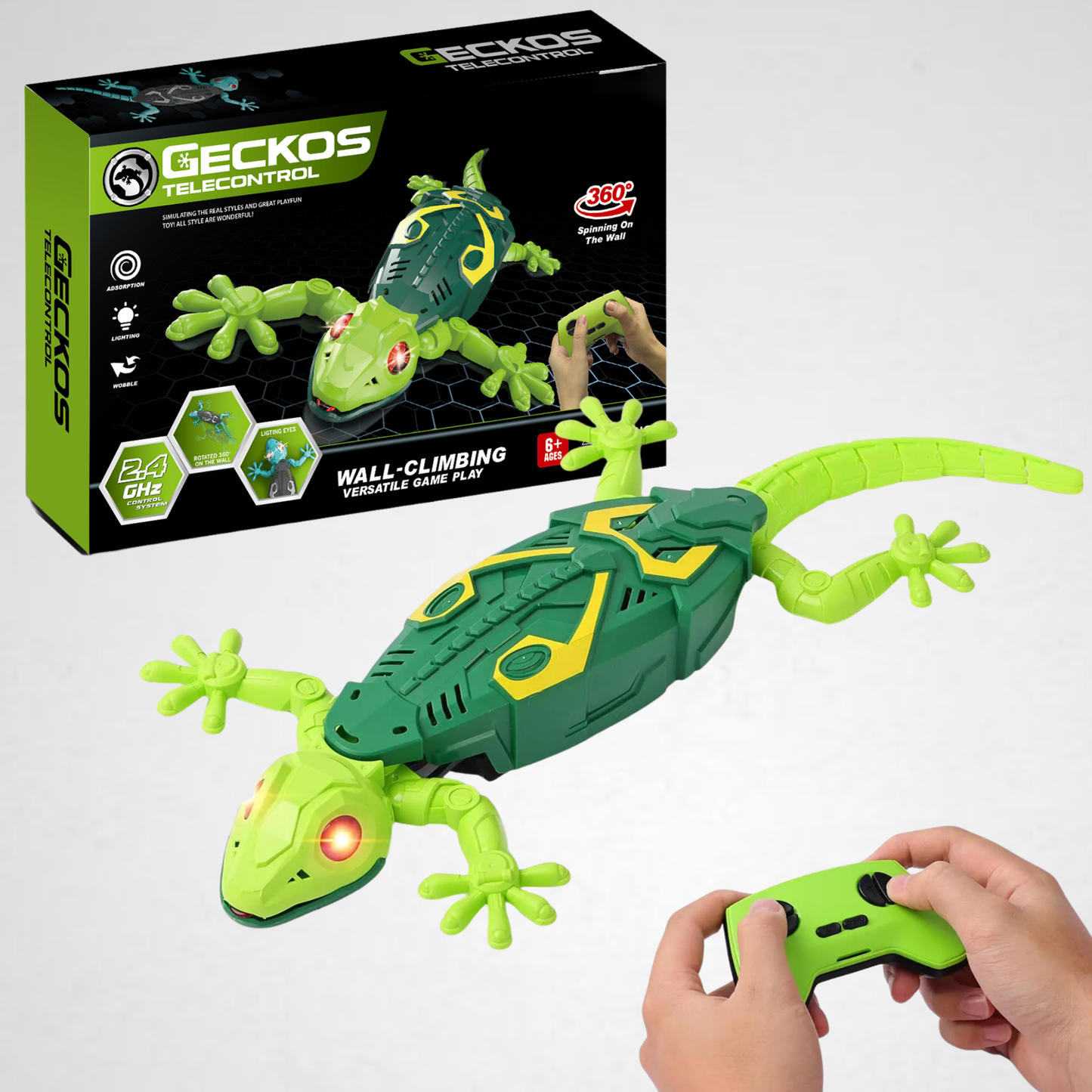 Gecky™ – Your Remote-Control Gecko Buddy