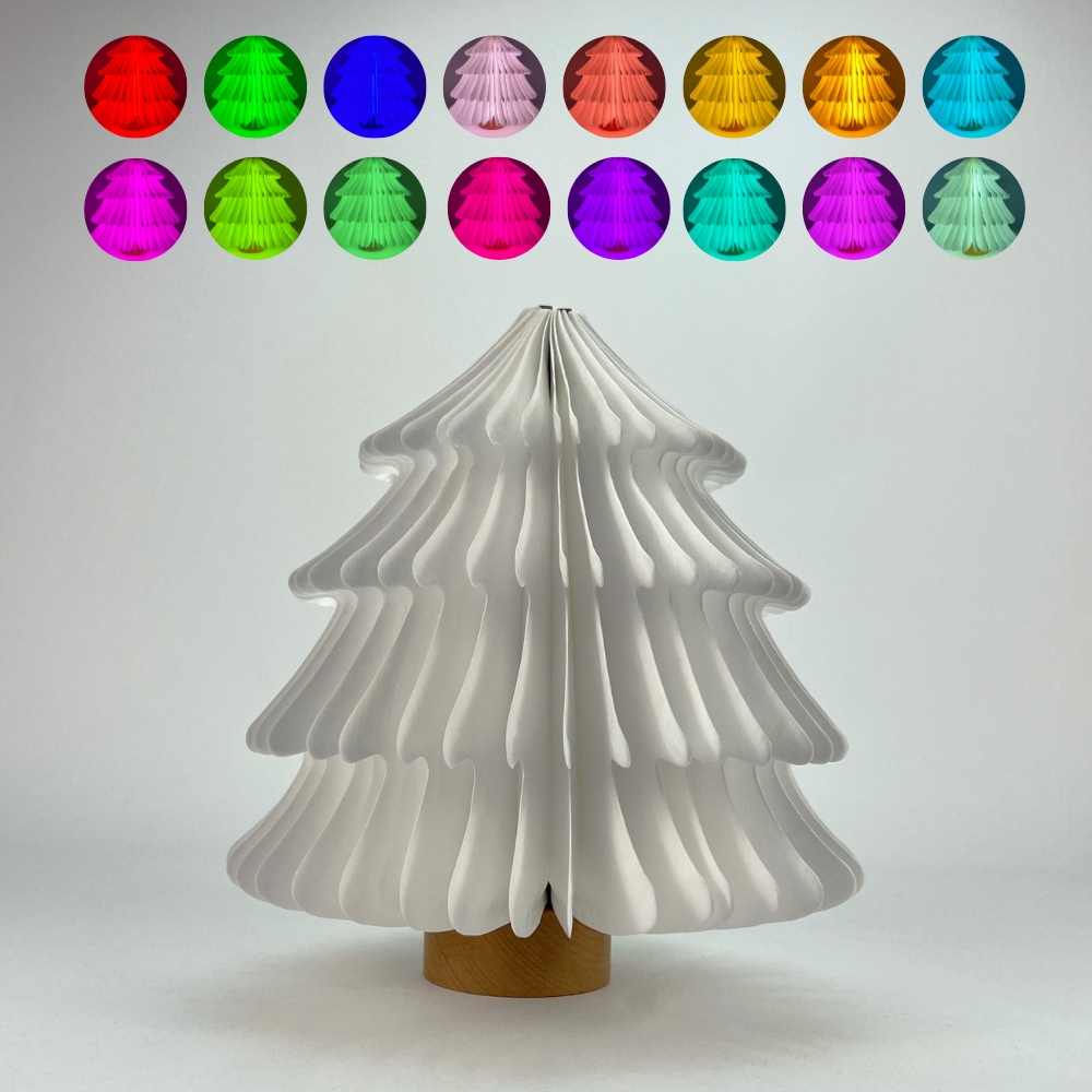 Handmade Foldable LED Book