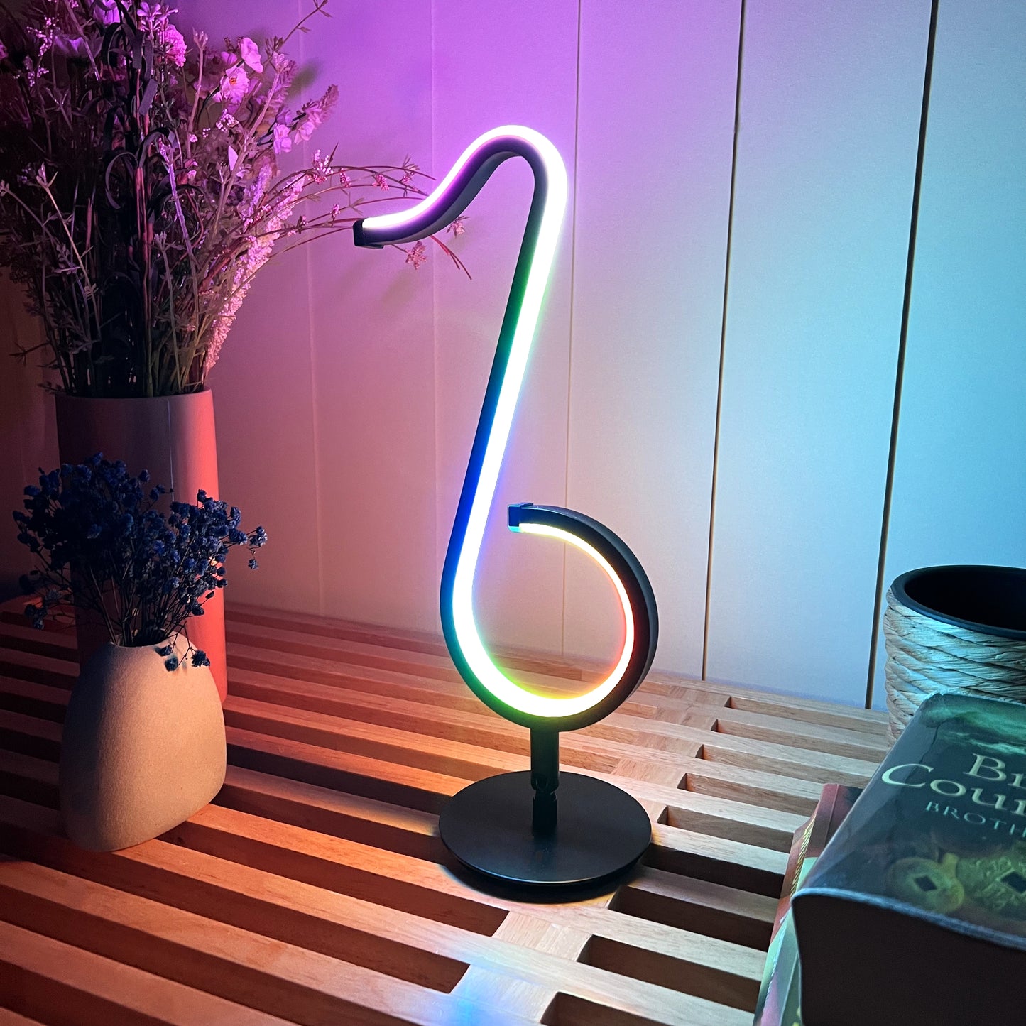 Smart Music Note LED Lamp