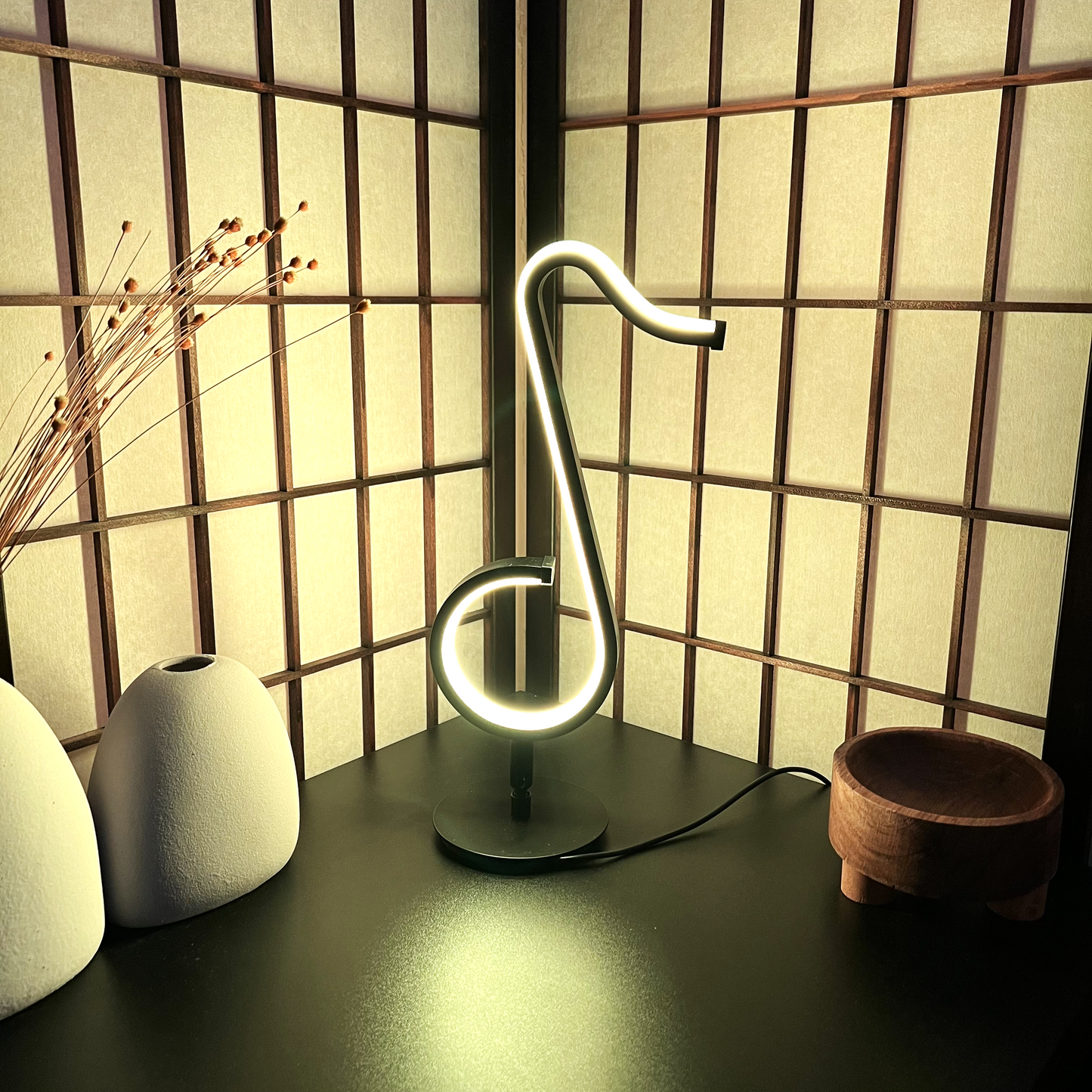 Smart Music Note LED Lamp