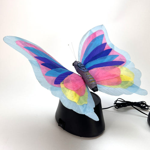 Custom Fiber Optic Butterfly Lamp