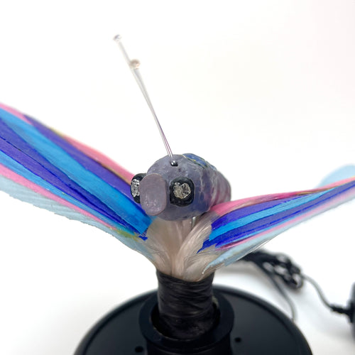 Custom Fiber Optic Butterfly Lamp