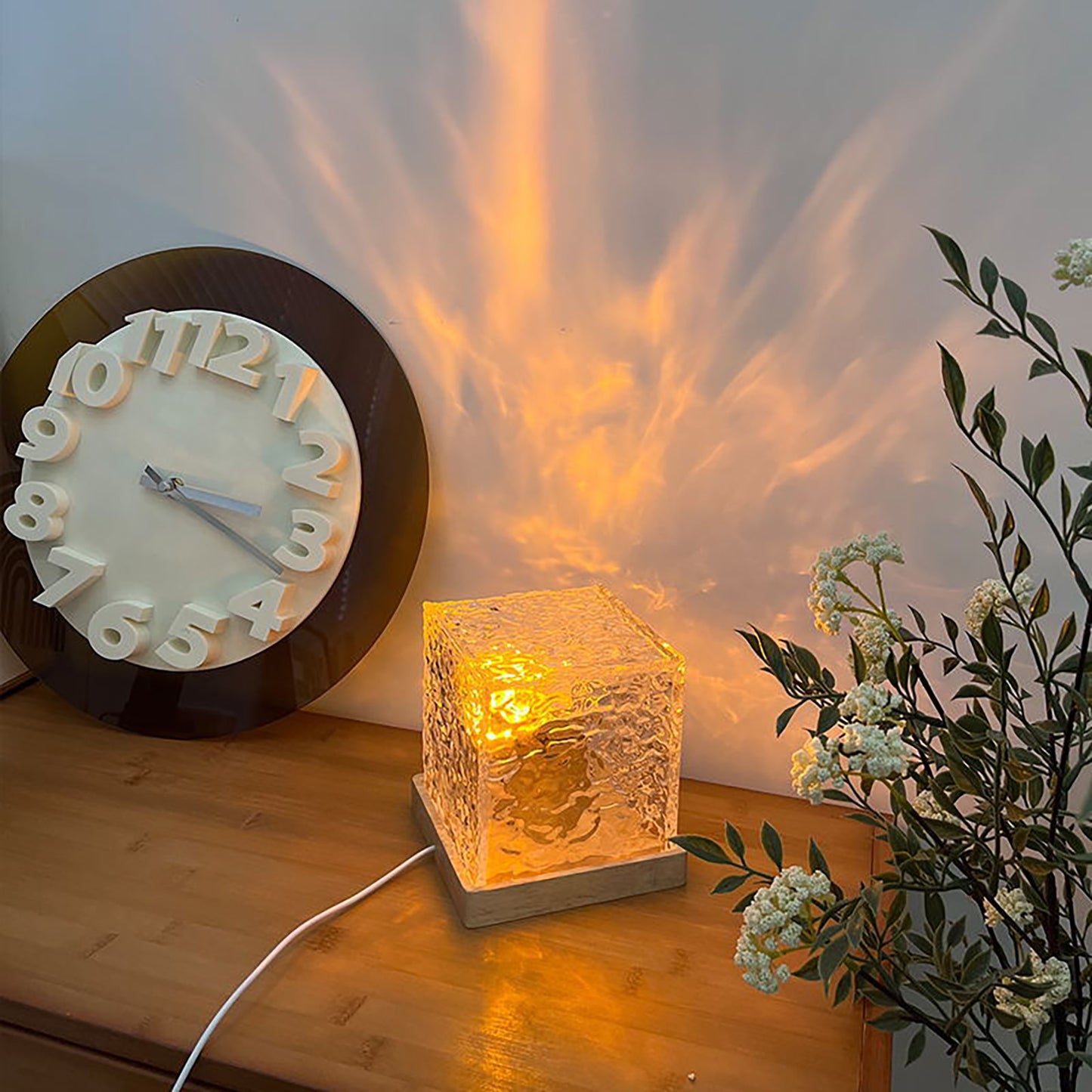 Crystal Night Lamp Projector