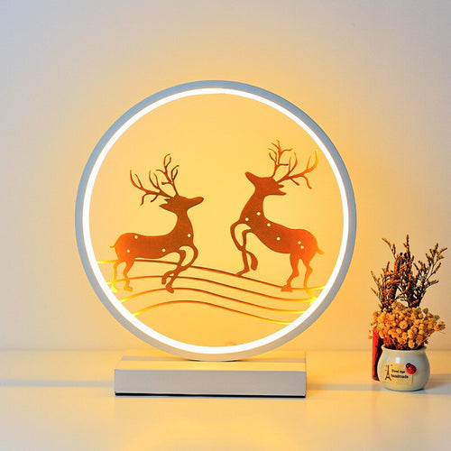 Creative Round Bedside Lamp