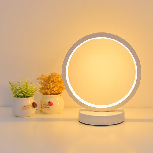 Creative Round Bedside Lamp