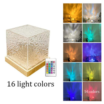 Crystal Night Lamp Projector