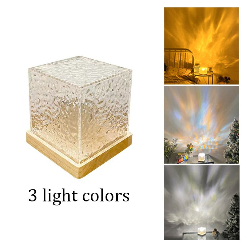 Crystal Night Lamp Projector