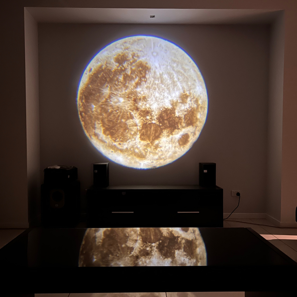 Mond-Erde-LED-Projektor 