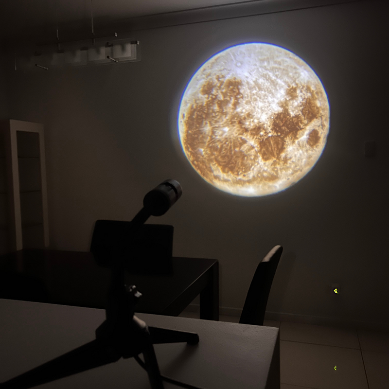 Moon Earth LED Projector
