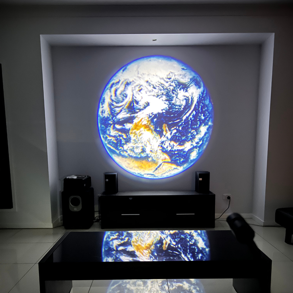 Mond-Erde-LED-Projektor 