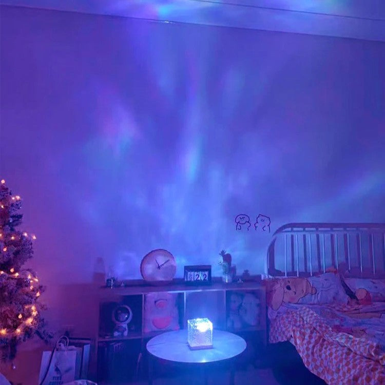 Crystal Night Lamp Projector